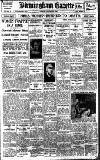 Birmingham Daily Gazette Tuesday 10 January 1928 Page 1