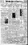 Birmingham Daily Gazette Saturday 14 January 1928 Page 1