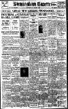 Birmingham Daily Gazette Thursday 26 January 1928 Page 1