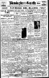Birmingham Daily Gazette Wednesday 08 February 1928 Page 1