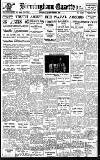 Birmingham Daily Gazette Thursday 13 September 1928 Page 1