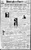 Birmingham Daily Gazette Wednesday 26 September 1928 Page 1