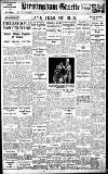 Birmingham Daily Gazette Friday 09 November 1928 Page 1