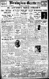 Birmingham Daily Gazette Thursday 10 January 1929 Page 1