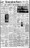 Birmingham Daily Gazette Tuesday 13 August 1929 Page 1