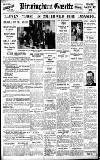 Birmingham Daily Gazette Tuesday 03 September 1929 Page 1
