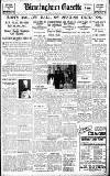 Birmingham Daily Gazette Wednesday 29 January 1930 Page 1