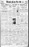 Birmingham Daily Gazette Wednesday 12 February 1930 Page 1