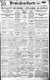 Birmingham Daily Gazette Tuesday 25 February 1930 Page 1