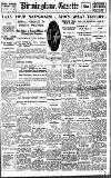 Birmingham Daily Gazette Saturday 02 August 1930 Page 1