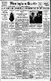 Birmingham Daily Gazette Tuesday 09 December 1930 Page 1