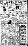 Birmingham Daily Gazette Monday 26 January 1931 Page 1