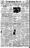 Birmingham Daily Gazette Monday 06 April 1931 Page 1