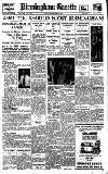 Birmingham Daily Gazette Friday 25 September 1931 Page 1