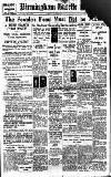 Birmingham Daily Gazette Friday 09 October 1931 Page 1