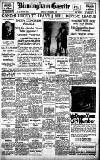 Birmingham Daily Gazette Monday 09 November 1931 Page 1