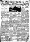 Birmingham Daily Gazette Wednesday 02 December 1931 Page 1