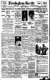 Birmingham Daily Gazette Monday 03 October 1932 Page 1