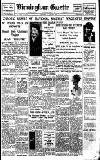 Birmingham Daily Gazette Saturday 14 January 1933 Page 1
