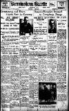 Birmingham Daily Gazette Wednesday 01 March 1933 Page 1