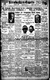 Birmingham Daily Gazette Friday 07 July 1933 Page 1