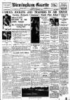 Birmingham Daily Gazette Saturday 16 September 1933 Page 1