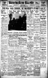 Birmingham Daily Gazette Monday 15 January 1934 Page 1