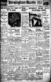 Birmingham Daily Gazette Friday 01 June 1934 Page 1