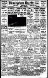 Birmingham Daily Gazette Monday 21 January 1935 Page 1