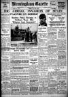Birmingham Daily Gazette Thursday 30 July 1936 Page 1