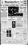 Birmingham Daily Gazette Thursday 27 August 1936 Page 1
