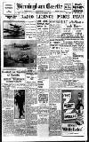 Birmingham Daily Gazette Thursday 24 February 1938 Page 1