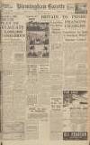 Birmingham Daily Gazette Friday 06 January 1939 Page 1