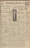 Birmingham Daily Gazette Friday 13 January 1939 Page 1
