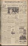 Birmingham Daily Gazette Wednesday 01 February 1939 Page 1