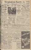 Birmingham Daily Gazette Thursday 16 February 1939 Page 1