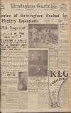 Birmingham Daily Gazette Thursday 23 March 1939 Page 1
