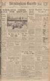 Birmingham Daily Gazette Saturday 25 March 1939 Page 1