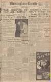 Birmingham Daily Gazette Wednesday 29 March 1939 Page 1