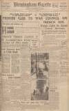 Birmingham Daily Gazette Wednesday 13 September 1939 Page 1
