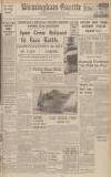 Birmingham Daily Gazette Wednesday 27 March 1940 Page 1