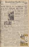 Birmingham Daily Gazette Saturday 25 May 1940 Page 1