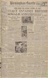 Birmingham Daily Gazette Wednesday 07 August 1940 Page 1