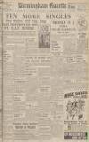 Birmingham Daily Gazette Thursday 22 August 1940 Page 1