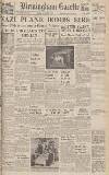 Birmingham Daily Gazette Tuesday 27 August 1940 Page 1