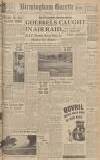Birmingham Daily Gazette Wednesday 02 October 1940 Page 1
