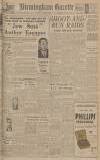 Birmingham Daily Gazette Monday 07 October 1940 Page 1