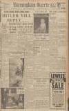 Birmingham Daily Gazette Tuesday 31 December 1940 Page 1
