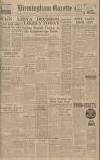 Birmingham Daily Gazette Tuesday 02 June 1942 Page 1