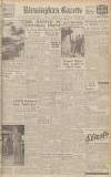Birmingham Daily Gazette Monday 11 January 1943 Page 1